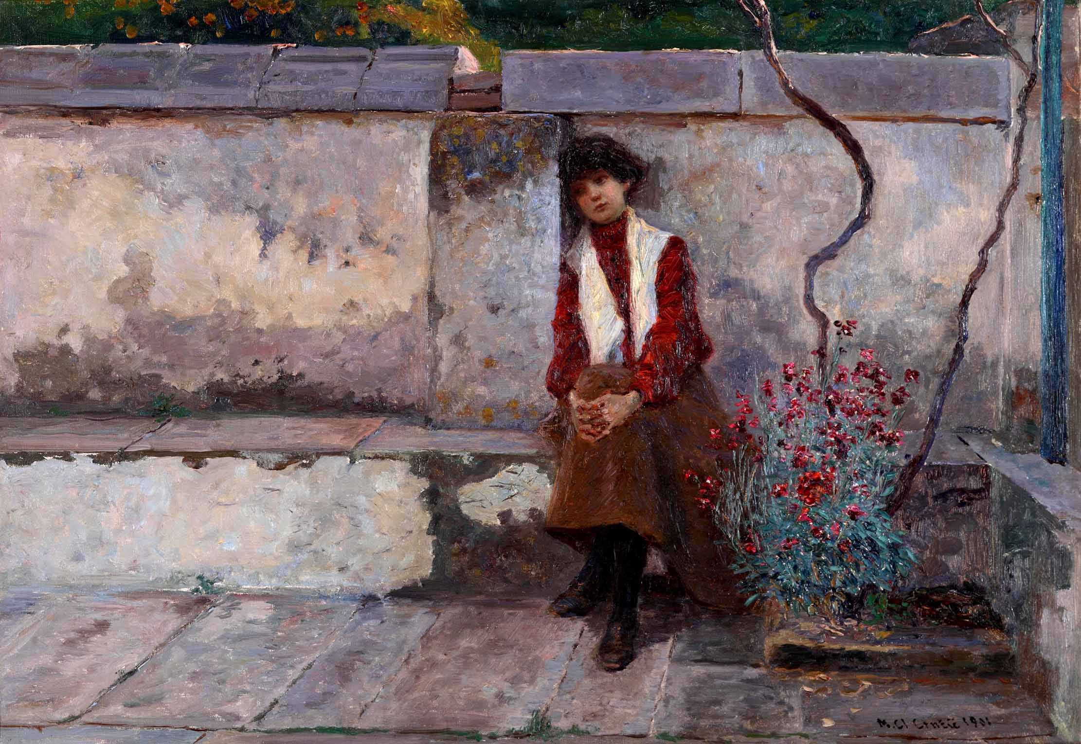 Djevojčica 1901. Kolekcija Vugrinec